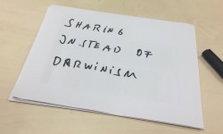 Sharing instead of Darwinism (Image: Ole Wintermann)