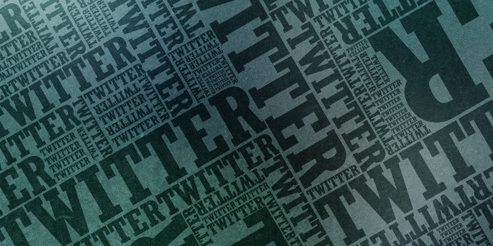 Twitter typographic wallpaper (adapted) (Image by Jennie [CC BY-SA 2.0] via Flickr)