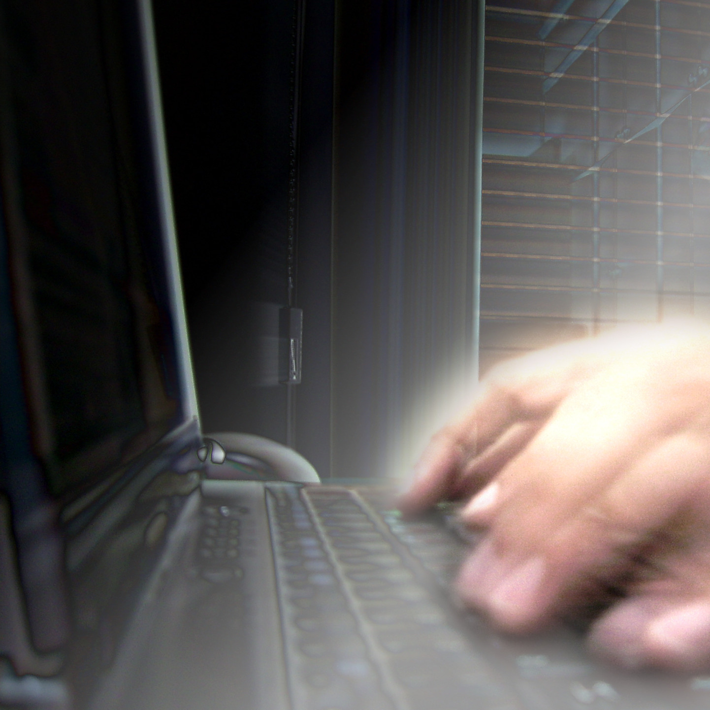 A modern hacker #1 (adapted) (Image by Davide Restivo [CC BY-SA 2.0] via Flickr)