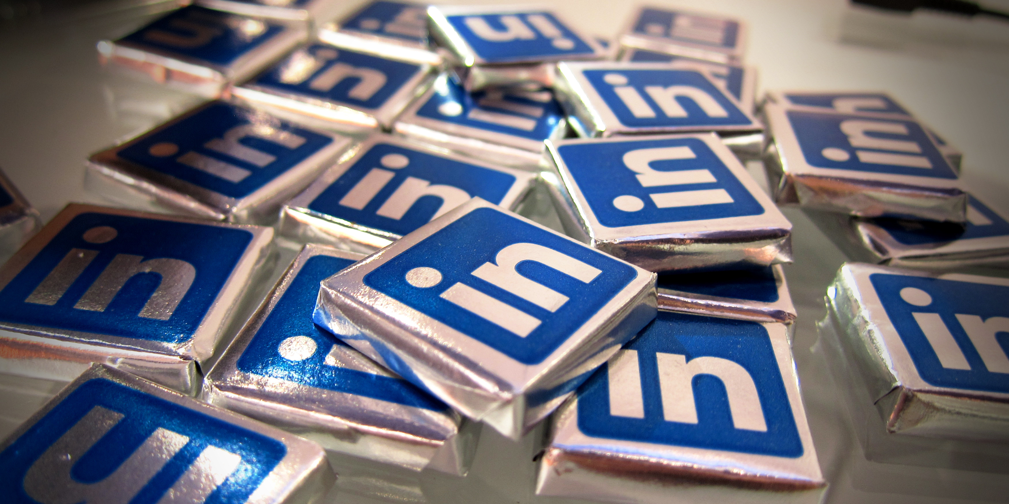 Linkedin Chocolates (adapted) (Image by Nan Palmero [CC BY 2.0] via Flickr)