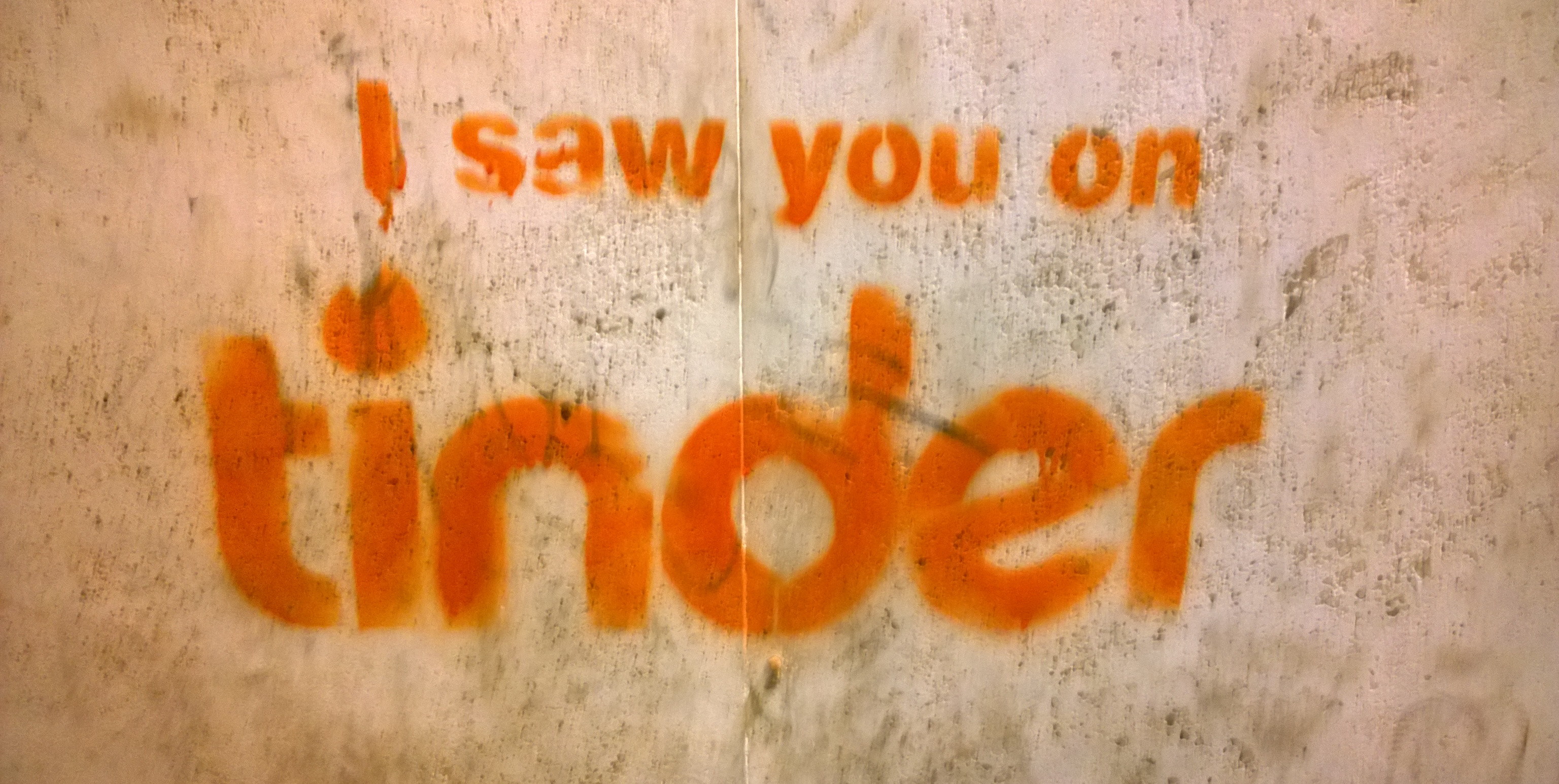 i saw you on tinder Trastevere 2014 (adapted) (Image by Denis Bocquet [CC BY-SA 2.0] via Flickr)