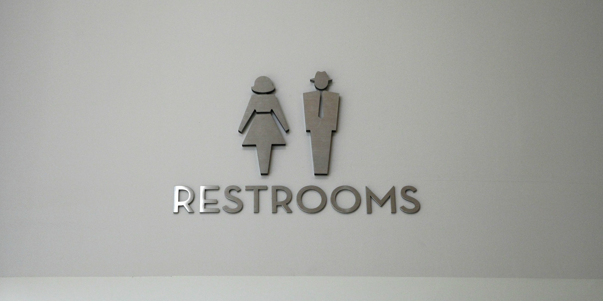 Restrooms (adapted) (Image by Sam Howzit [CC BY 2.0] via flickr)