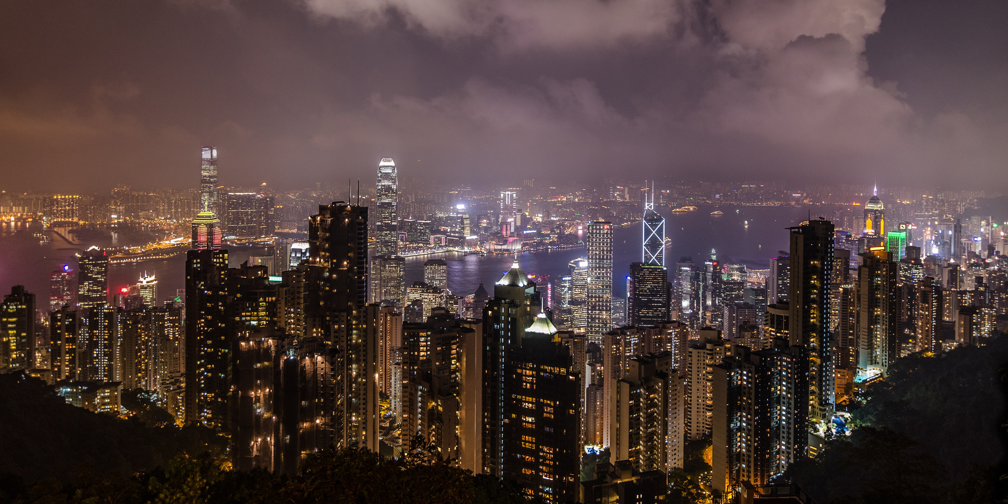 View from the Peak (adapted) (Image by Shepard4711 [CC BY-SA 2.0] via Flickr)
