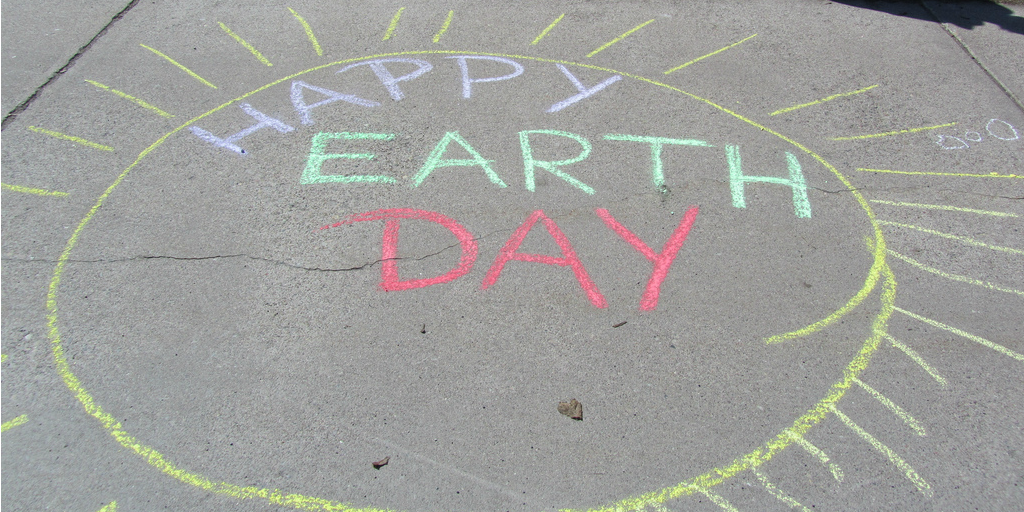 Happy Earth Day (adapted) (Image by Booker Smith [CC BY 2.0] via flickr)