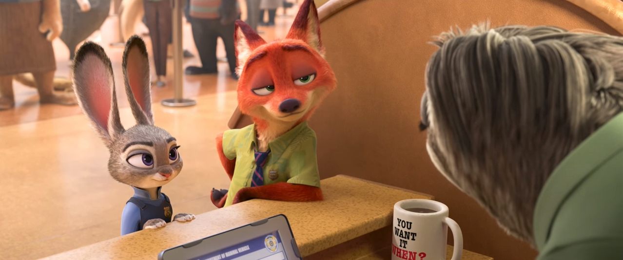 Zoomania (Screenshot (adapted) by Disney Deutschland via YouTube)