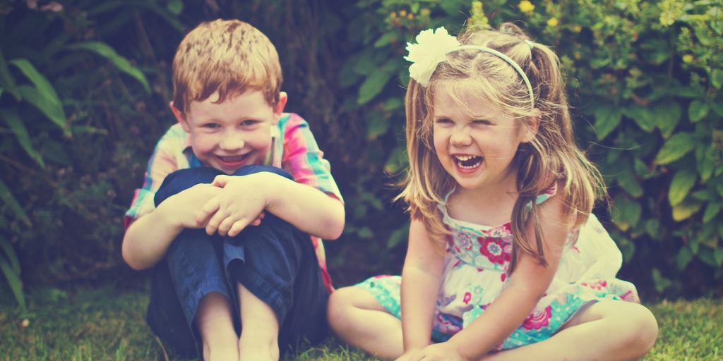 Summer Laughter (adapted) (Image by BMiz [CC BY-SA 2.0] via flickr)