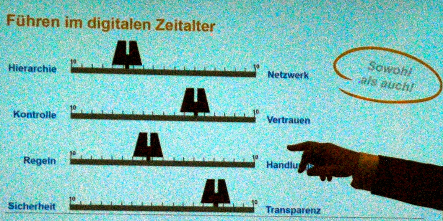 Führen im digitalen Zeitalter (Image by Gunnar Sohn)