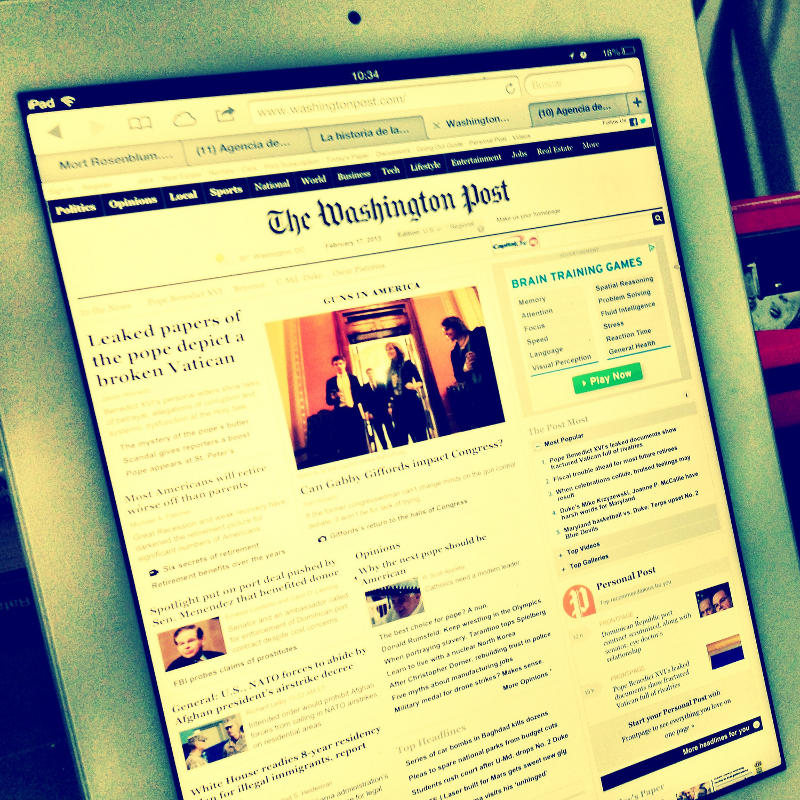 Washington Post (adapted) (Image by Esther Vargas [CC BY-SA 2.0] via Flickr)
