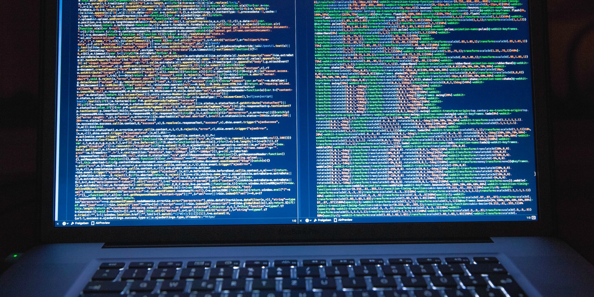 Blue Screen of Death in Silver Black Laptop (Image by Markus Spiske [CC0 Public Domain] via Pexels)