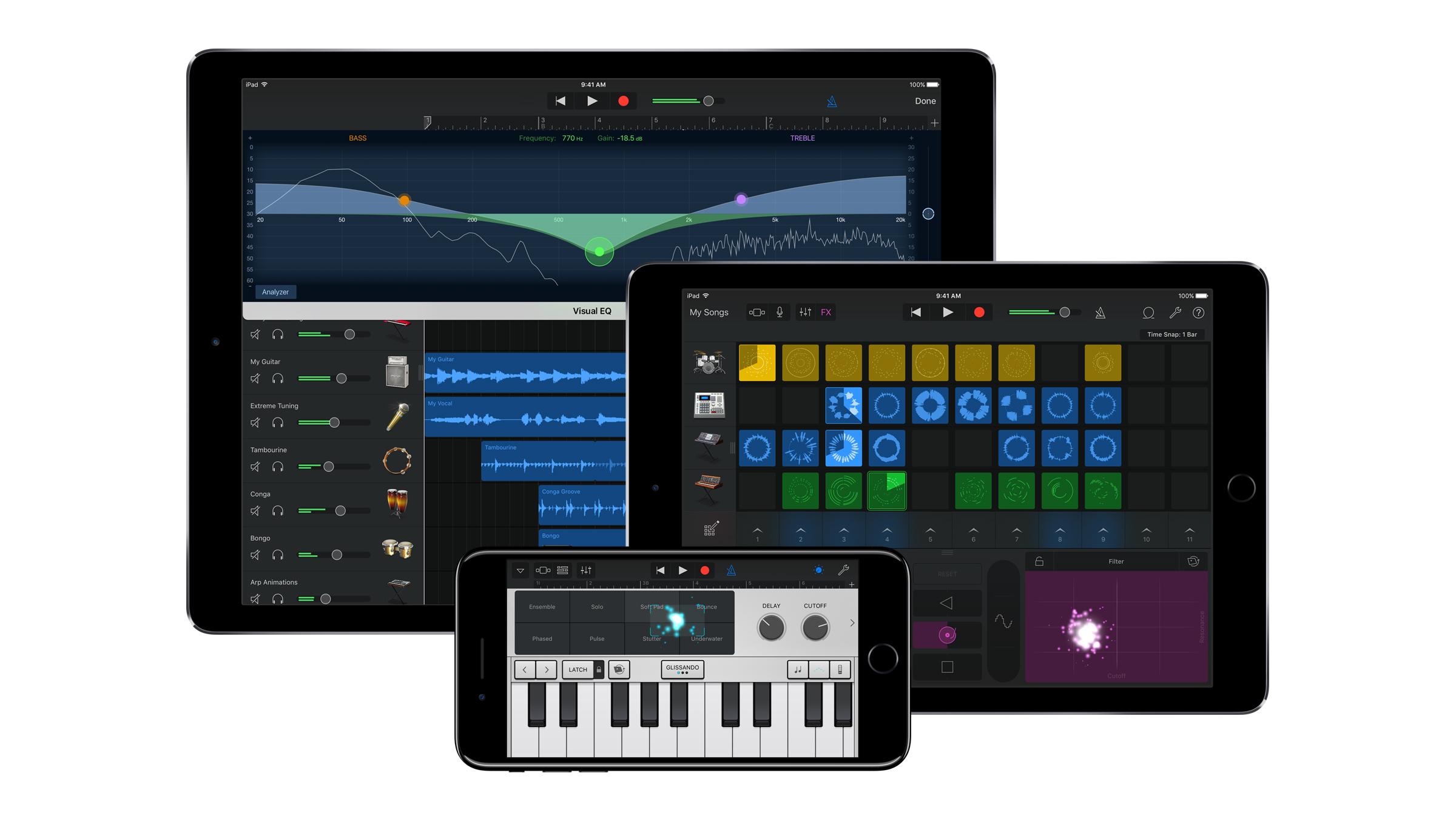 Image (adapted) GarageBand by Apple