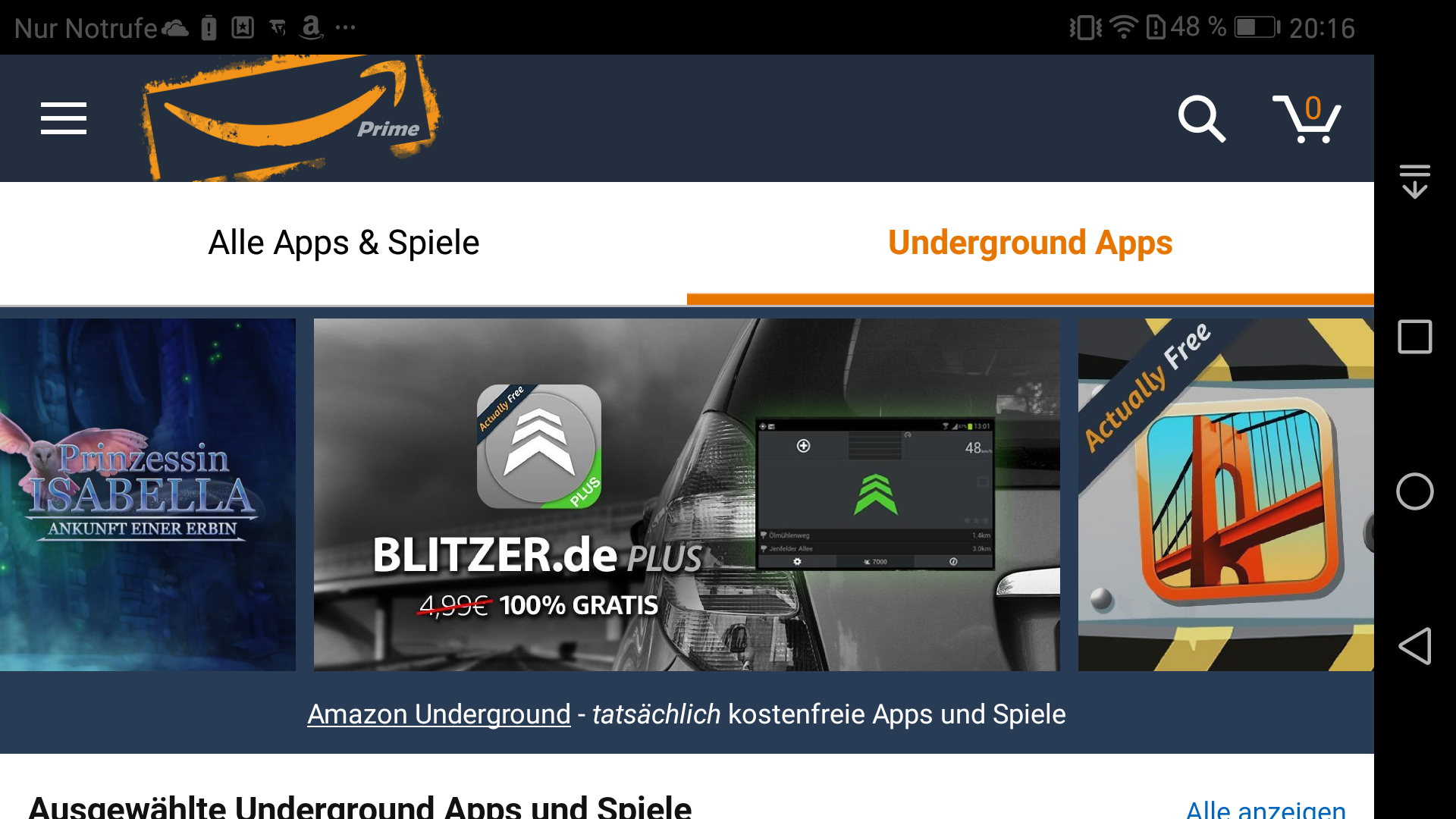 Screenshot-Amazon-Underground-App-Androidpiloten