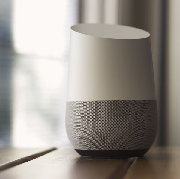 Google Home tech _ When using this image please provide phot… _ Flickr (adapted) (image by NDB Photos [CC BY-SA 2.0] via flickr)