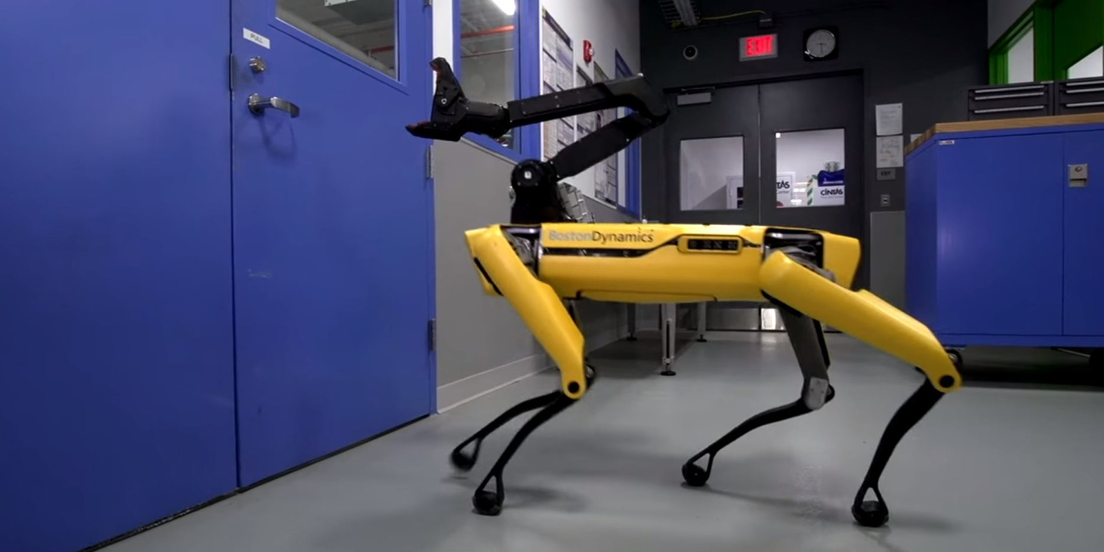 Boston Dynamics Spot Mini (Screenshot by Lisa Kneidl)