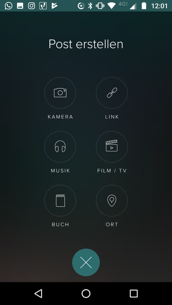 Vero 1 (Screenshot by Lisa Kneidl)