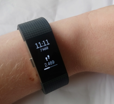 Fitbit Charge 2 Startbildschirm