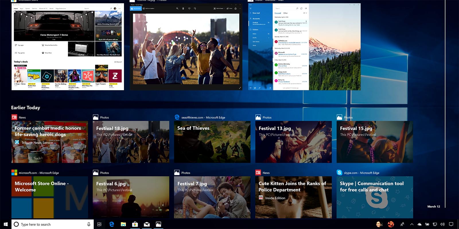 Windows 10 April 2018 Update Timeline