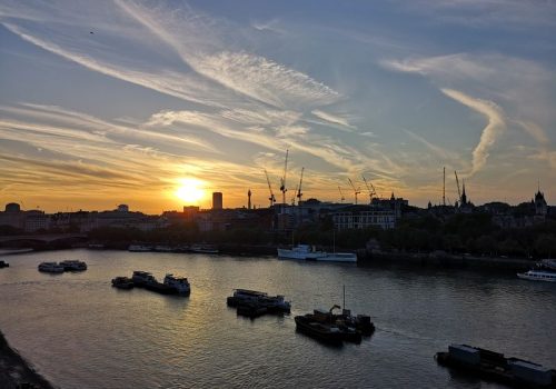 Huawei P20 Sonnenuntergang