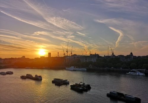 Huawei P20 Pro Sonnenuntergang