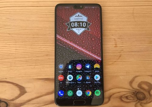 Huawei P20 front