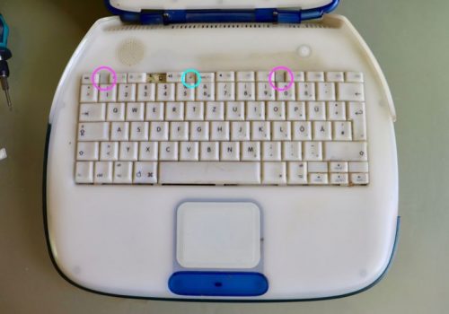 Tastatur iBook 3