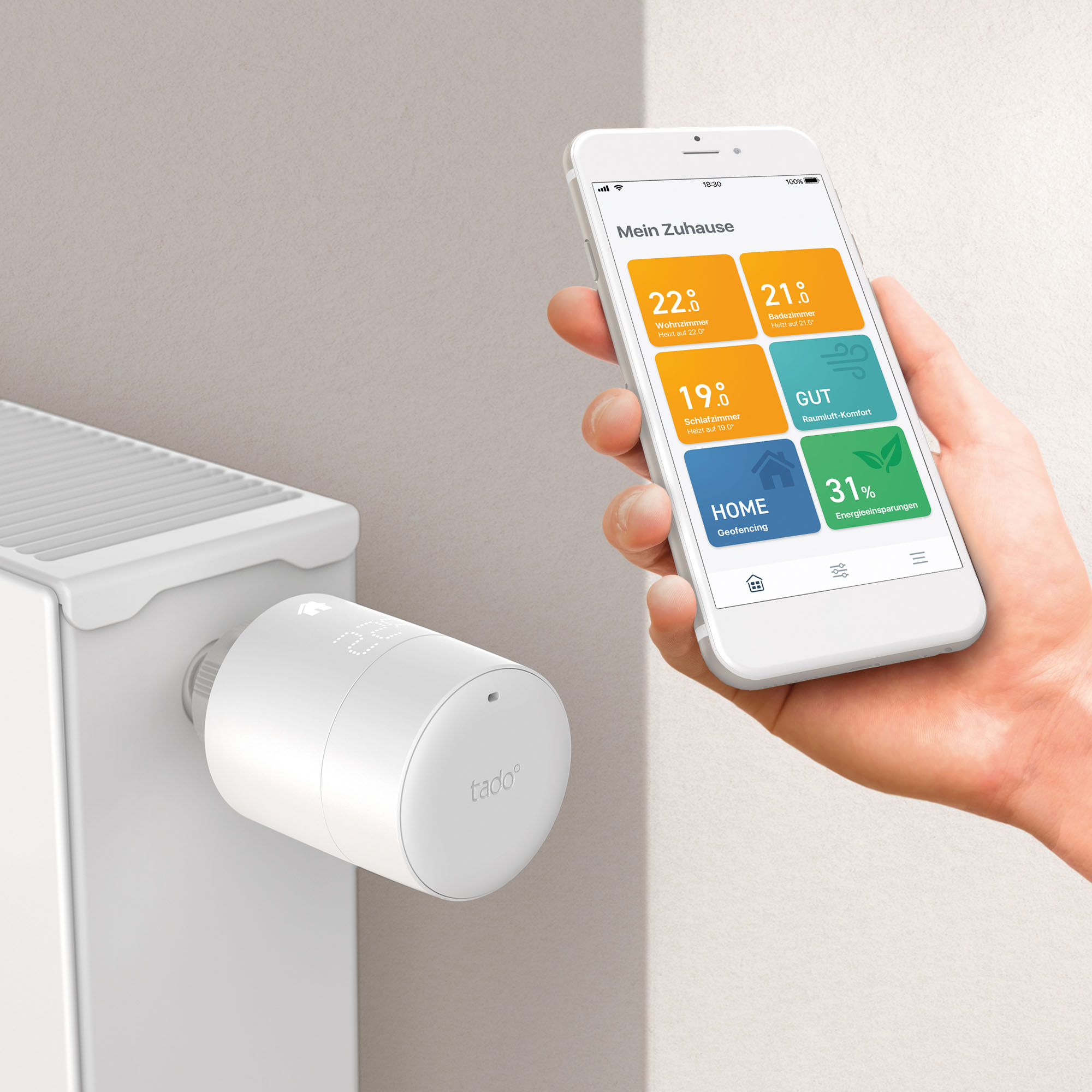 Tado Smarte Thermostate V3 Plus