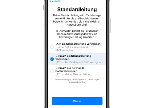 Dual-SIM auf dem iPhone einrichten
