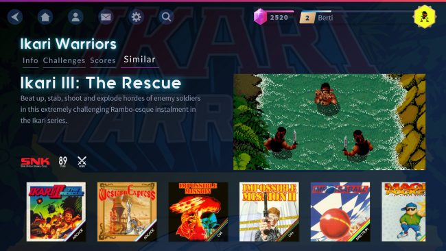 Antstream Ikari Warriors