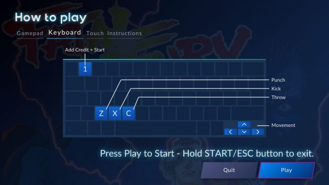 Antstream Windows Keyboard