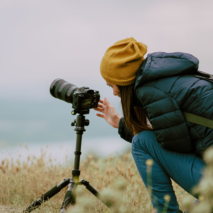 Symbolbild Filmen mit der Fotokamera