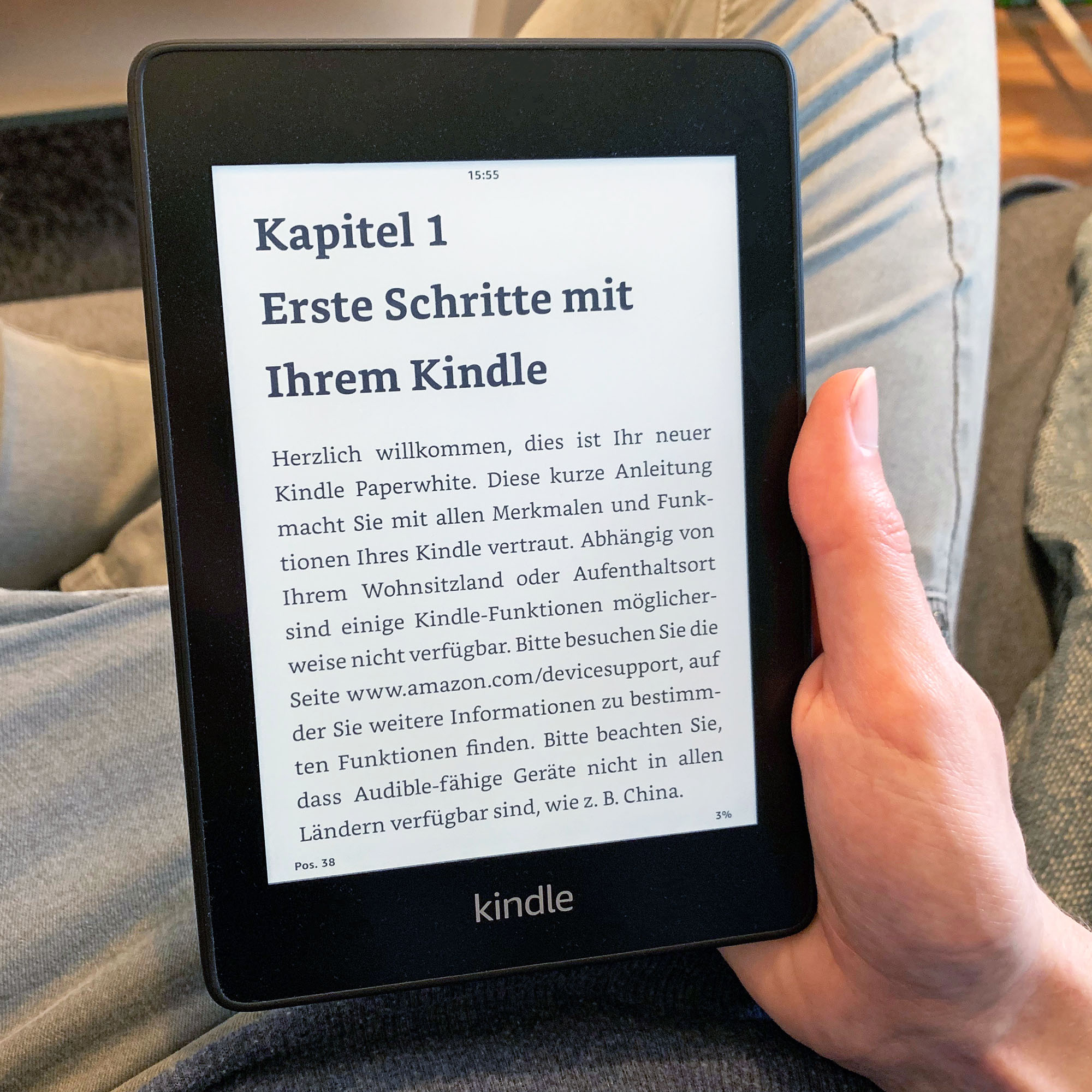 Kindle Paperwhite 2018 im Test