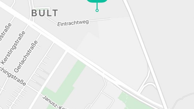 App von Moia im Test Ziel eingeben