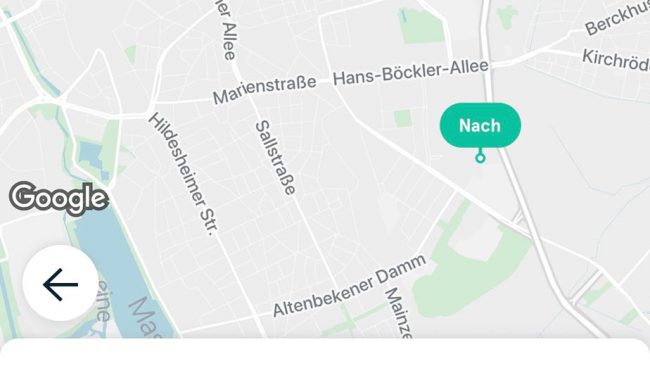App von Moia im Test Zahl Passagiere eingeben