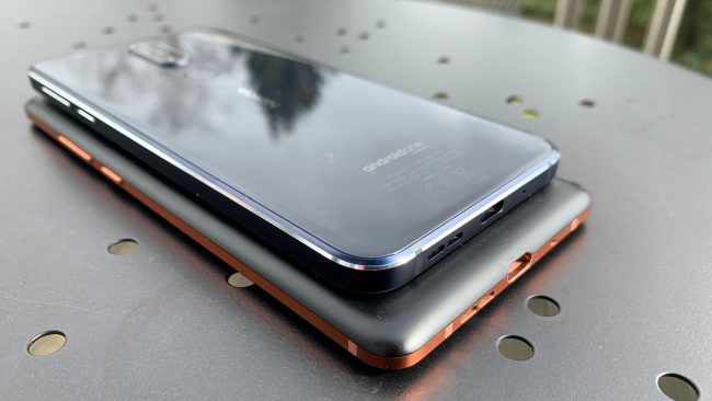 Größenvergleich Nokia 7.1 und Nokia 7 Plus