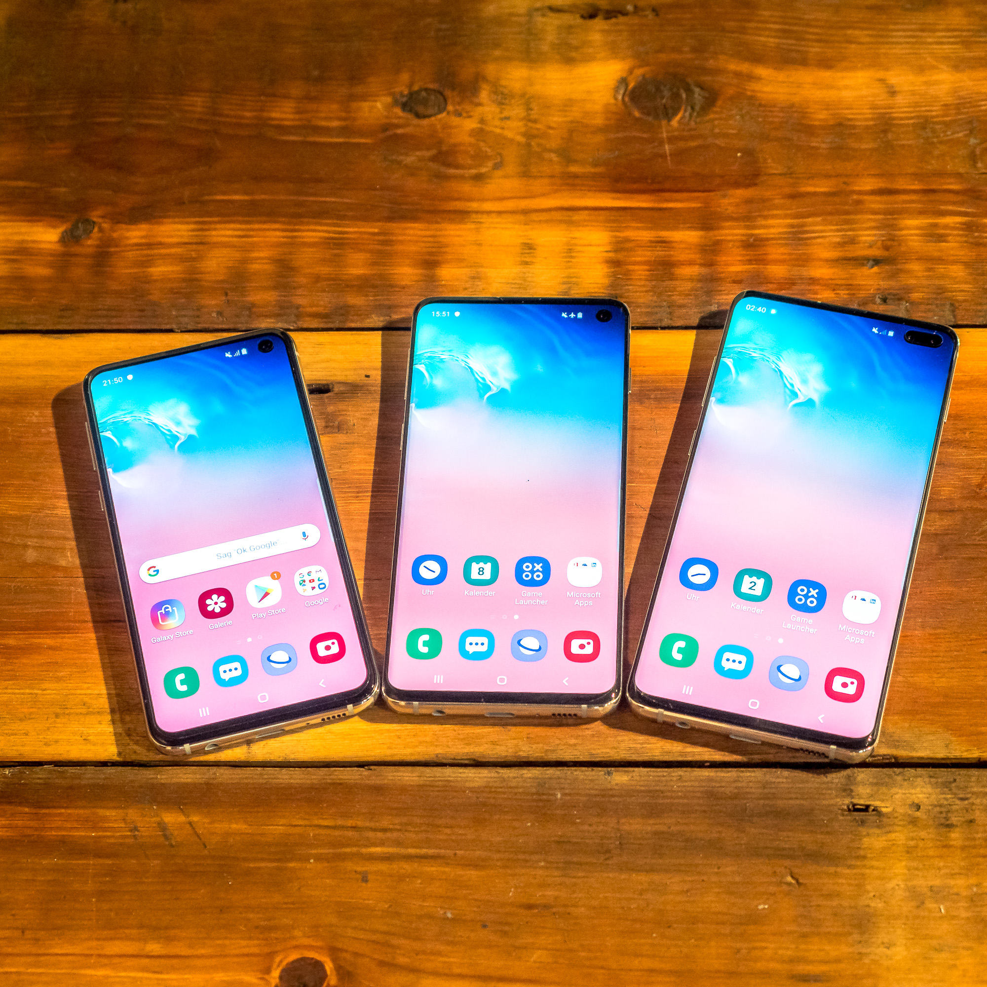 Samsung Galaxy S10, S10+, S10e