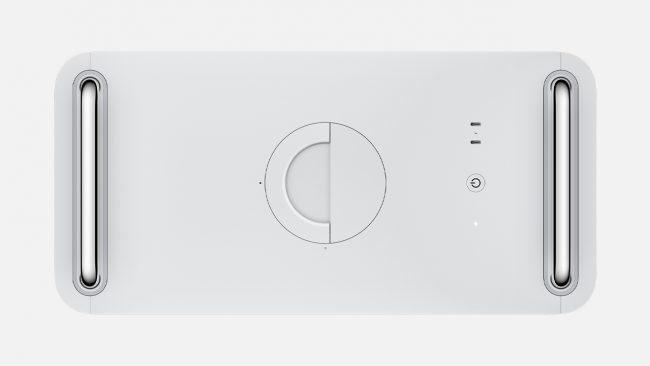 Mac Pro von oben.