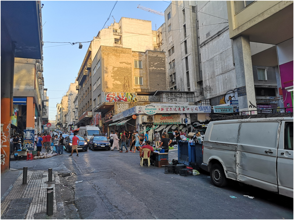 Der Stadtteil Xayteia in Athen