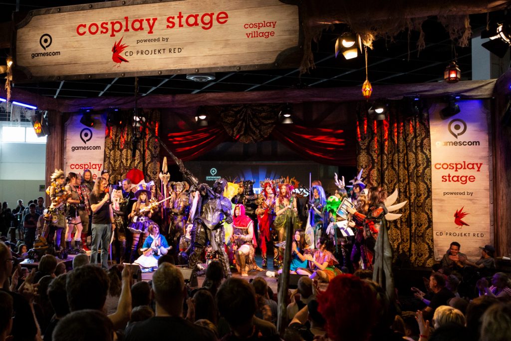 Cosplay Stage der Gamescom