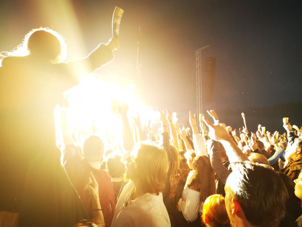 Stimmung auf einem Feuerschwanz Konzert