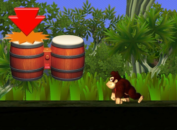 DK Jungle Beats Bongosteuerung