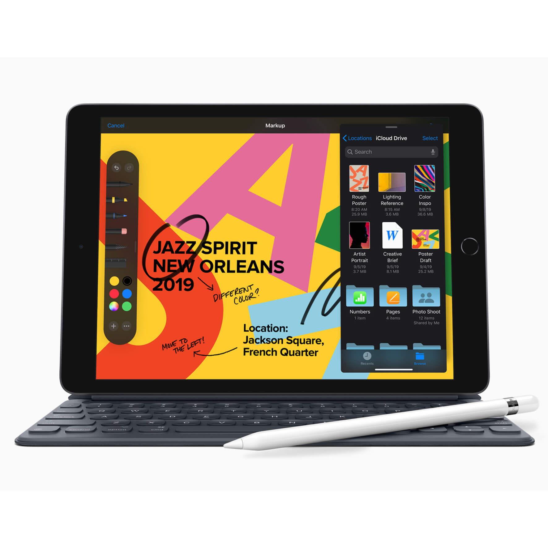 Neues iPad 2019 der 7. Generation - Image by Apple