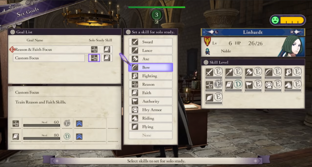 Schule in Fire Emblem Three Houses