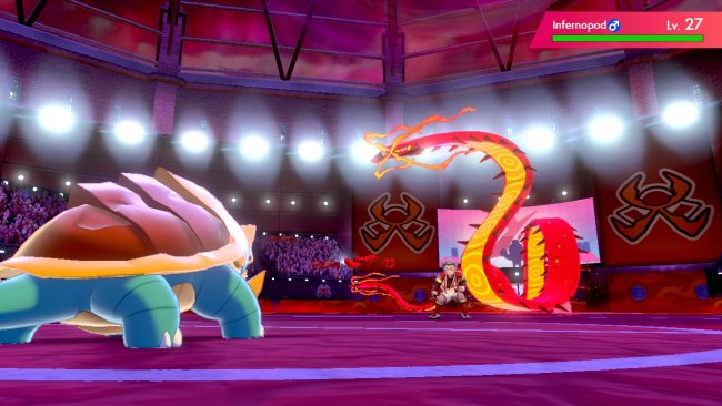 Screenshot aus Pokémon Schwert von Philipp Bader. Spiel von Nintendo