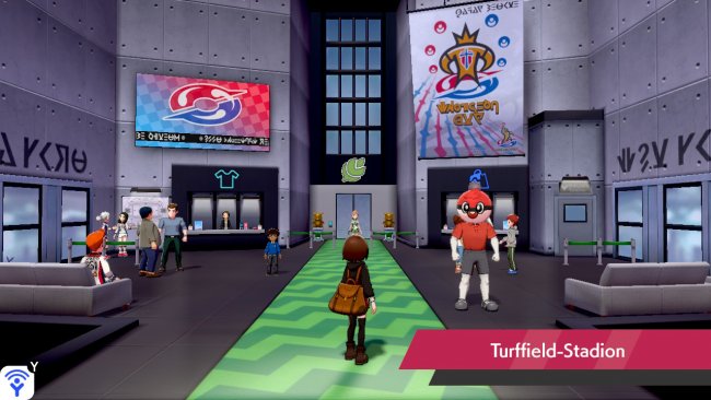Screenshot aus Pokémon Schwert von Philipp Bader. Spiel von Nintendo