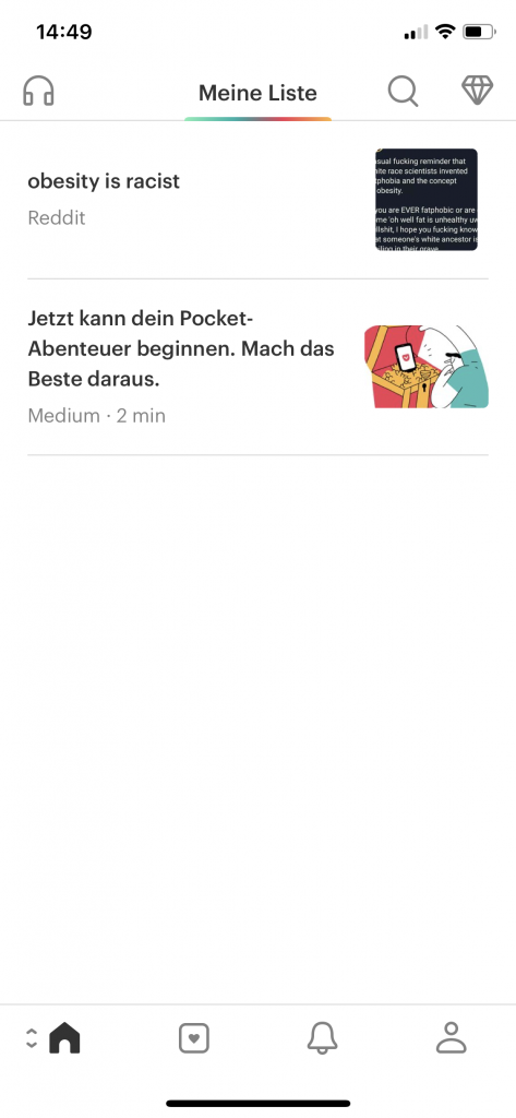 Links in Pocket speichern