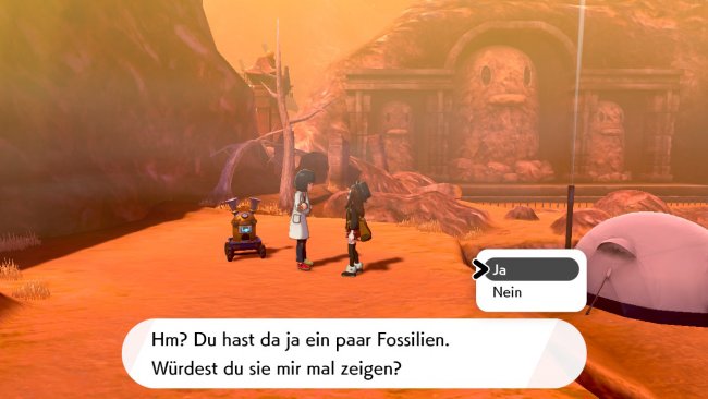 Screenshot aus Pokémon Schwert von Philipp Bader. Spiel von Nintendo