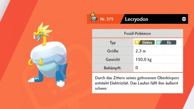 Screenshot aus Pokémon Schwert von Philipp Bader. Spiel von Nintendo