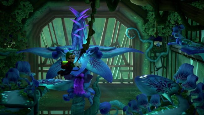 Das Gewächshaus in Luigis Mansion 3. Image by Nintendo via igdb.com