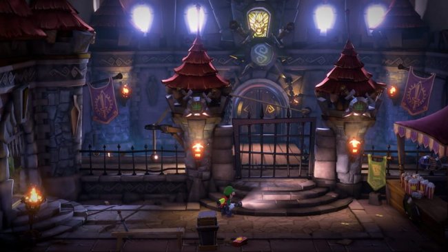 Das Mittelalter-Level aus Luigis Mansion 3. Image by Nintendo via igdb.com