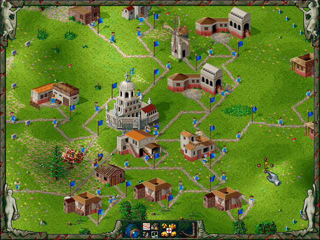 Eine römische Siedlung in Siedler 2