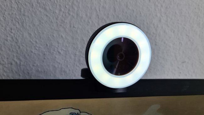 Frontansicht der Razer Kiyo / Bild von Moritz Stoll